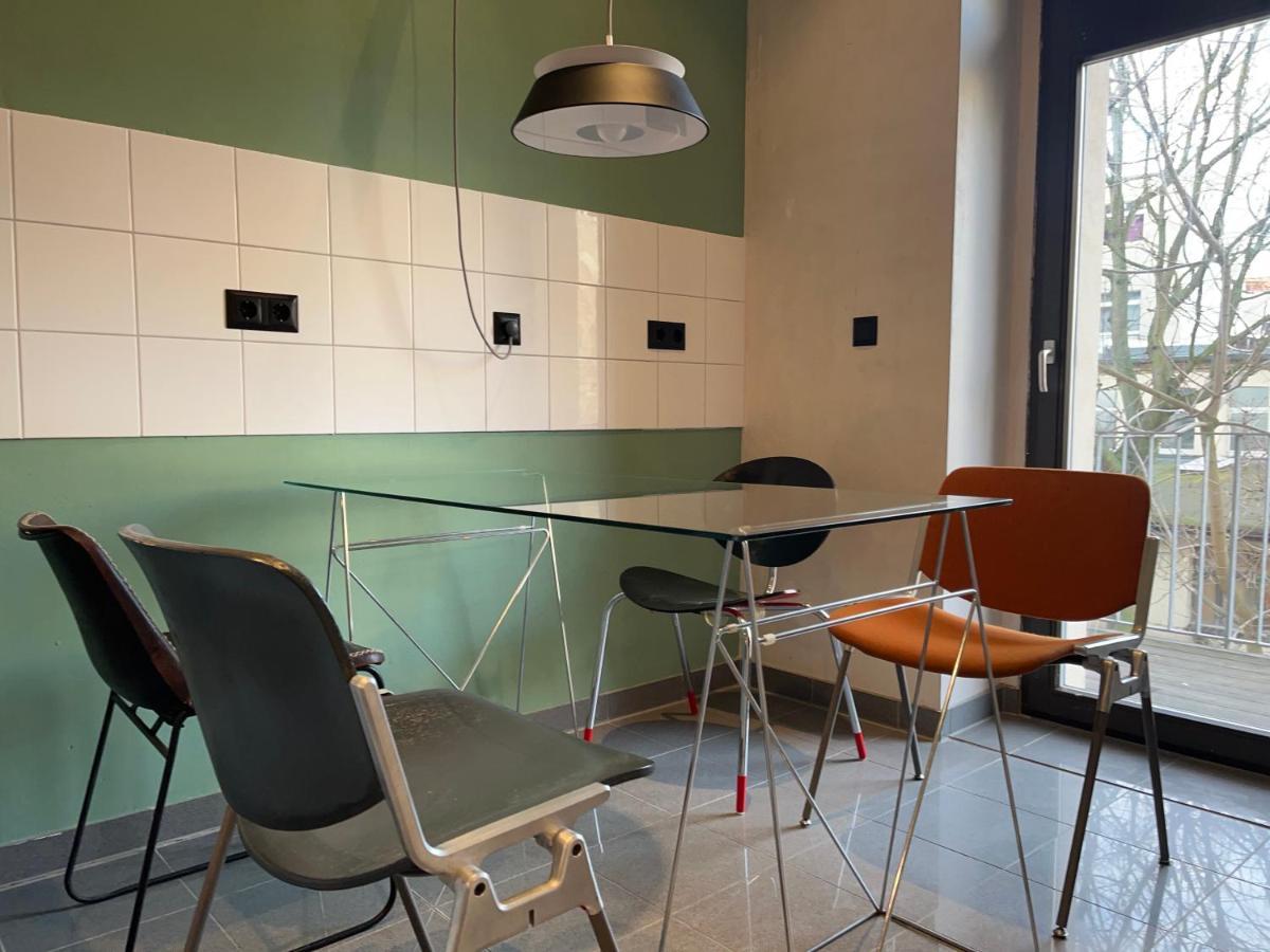 라이프치히 Stilvoller Altbau Mit Balkon - 10 Min To Center 아파트 외부 사진